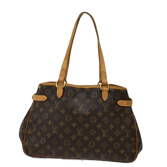 LOUIS VUITTON Batignolles Horizontal Shoulder Bag Monogram Brown M51154 14EF711 - Picture 2 of 15